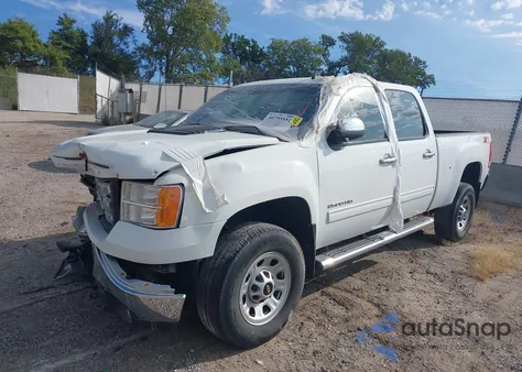 2013 GMC Sierra 2500Hd Sle из США, поврежденный, VIN 1GT120CG6DF129189